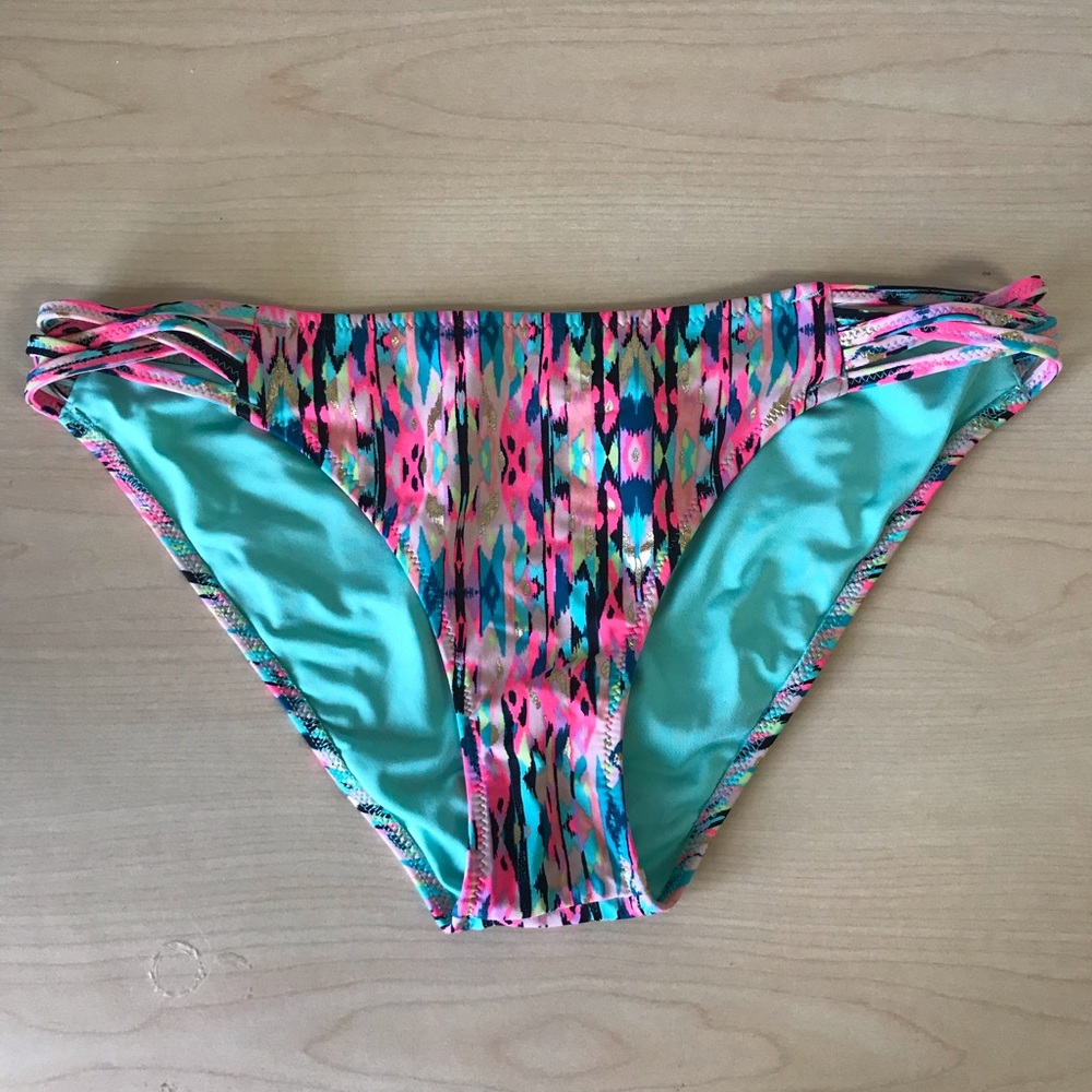 Patterned bikini BOTTOMS ONLY